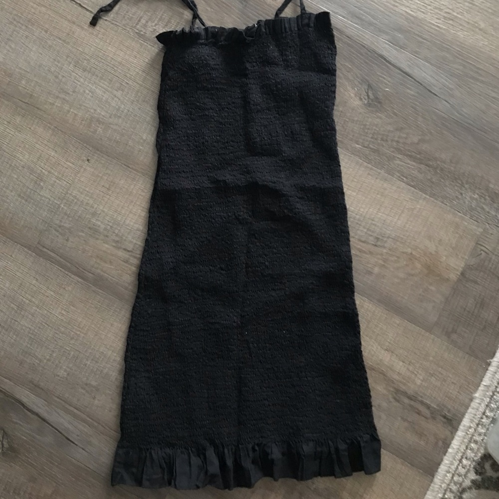 Cotton on black mini dress